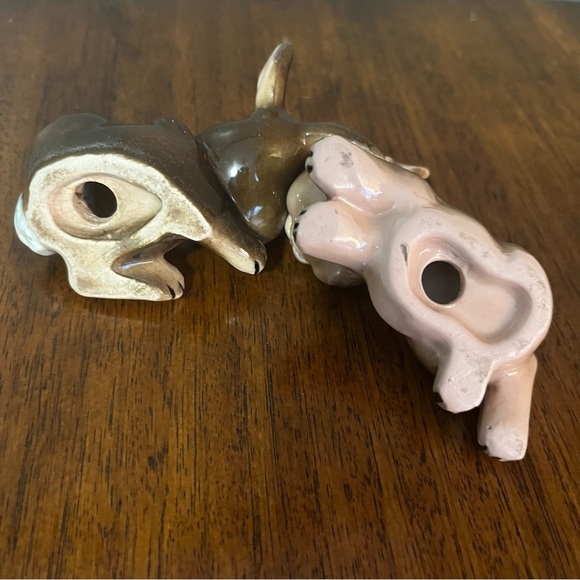 Japan China Thumper/Rabbit/Bunny Salt and Pepper Shakers. Vintage and rare - Picture 5 of 6